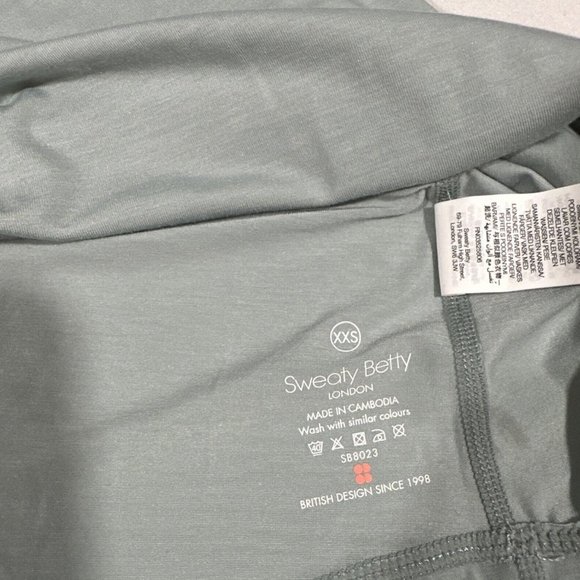 NWT $68 Sweaty Betty [ XXS ] Breathe Easy‎ Run Tank Top in Mist Blue - Picture 7 of 13
